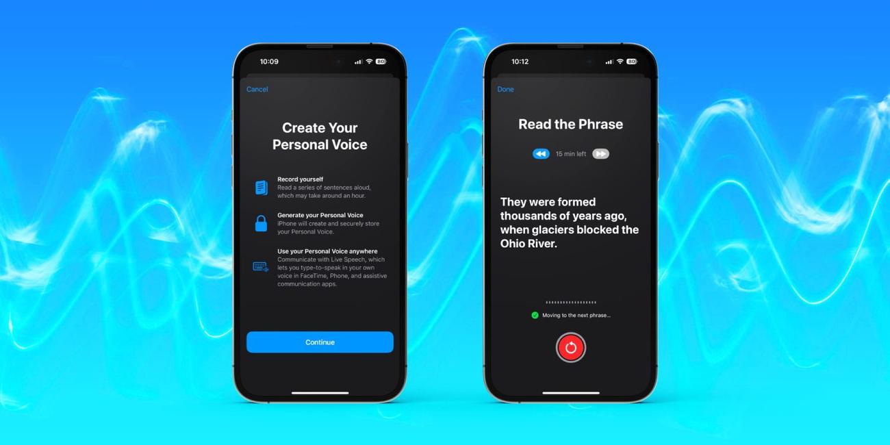 Personal Voice στο iPhone: Πώς να δημιουργήσετε τη δική σας με το iOS 17 #WWDC23