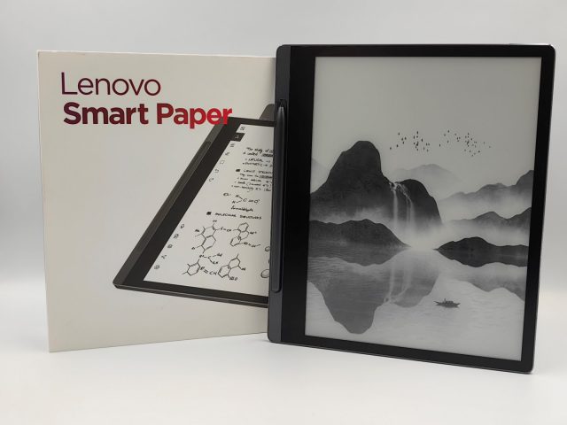 Unboxing με το Lenovo Smart Paper!