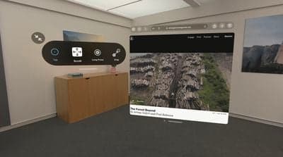 Vision Pro Dwell Control