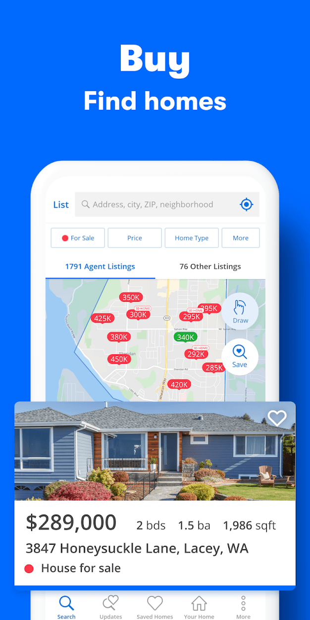 Zillow Houses & Apartments best of app roundup