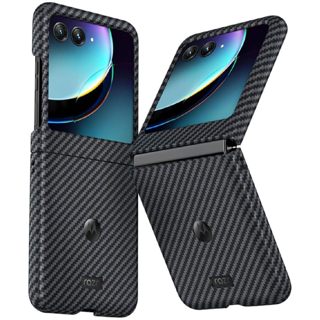 Θήκη Aioen Carbon Fiber για Motorola Razr+ (2023)