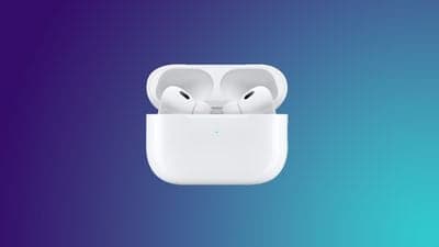 μπλε εικόνα airpods