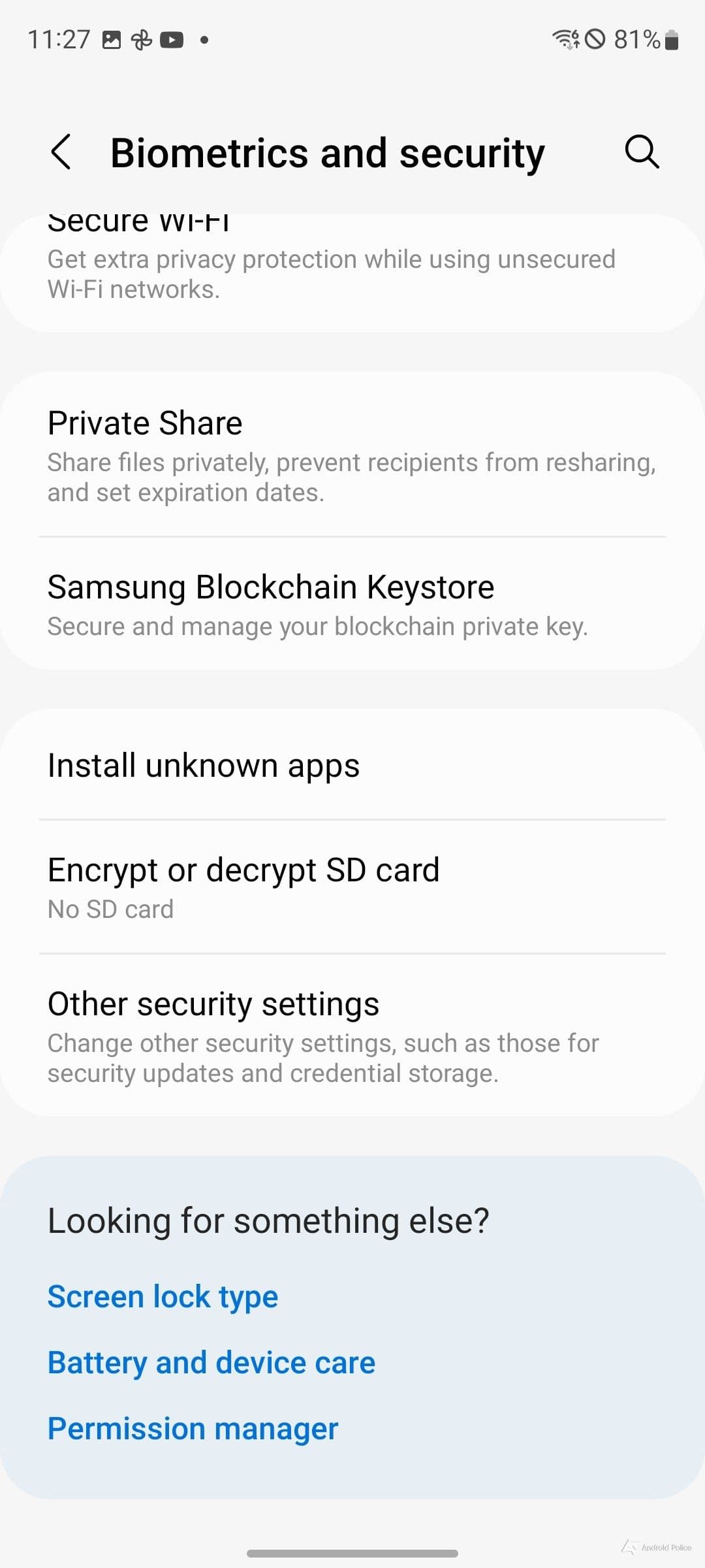 Εγκαταστήστε άγνωστες εφαρμογές στις ρυθμίσεις Android.
