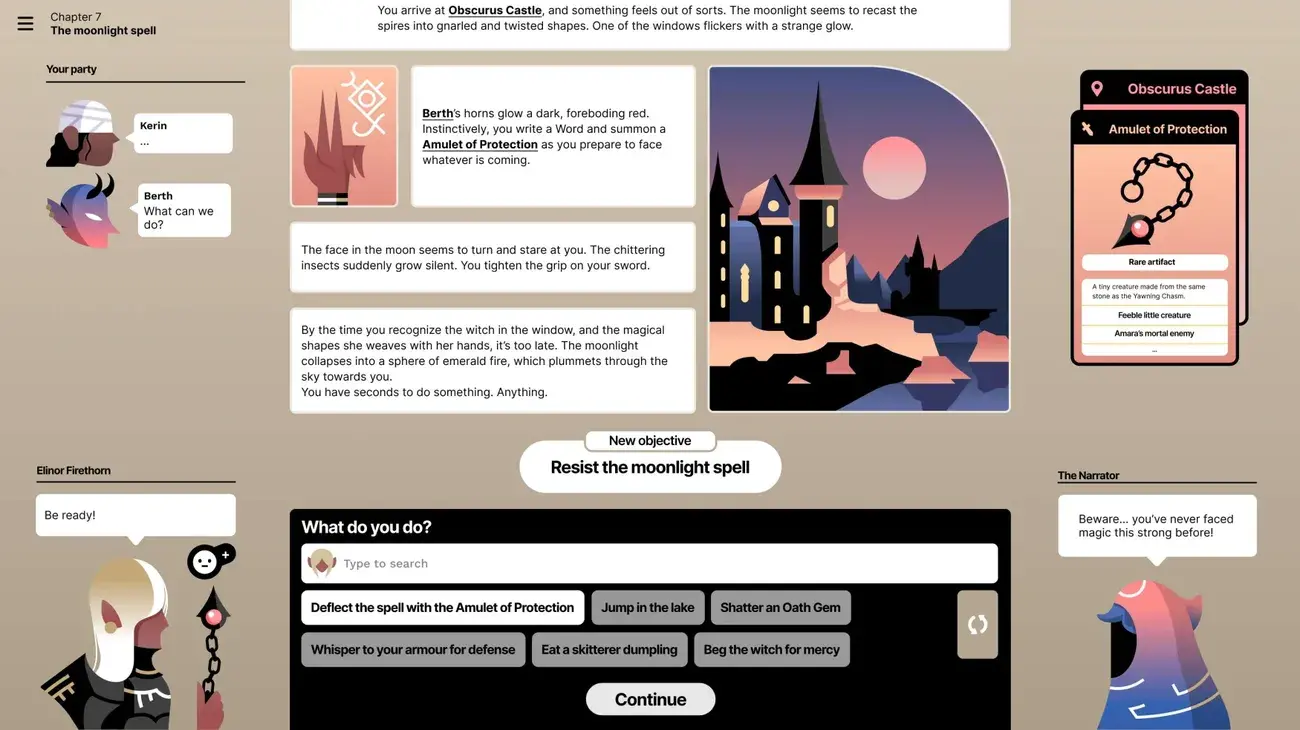 A high fantasy version of the game 