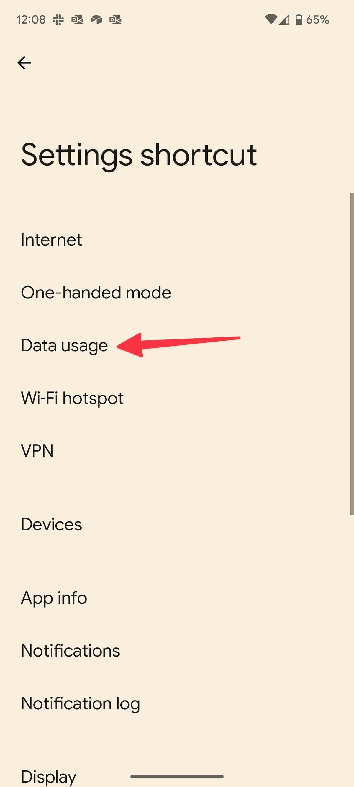 ορίστε γραφικό στοιχείο χρήσης δεδομένων