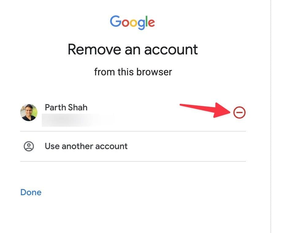 καταργήστε τον λογαριασμό gmail στην επιφάνεια εργασίας
