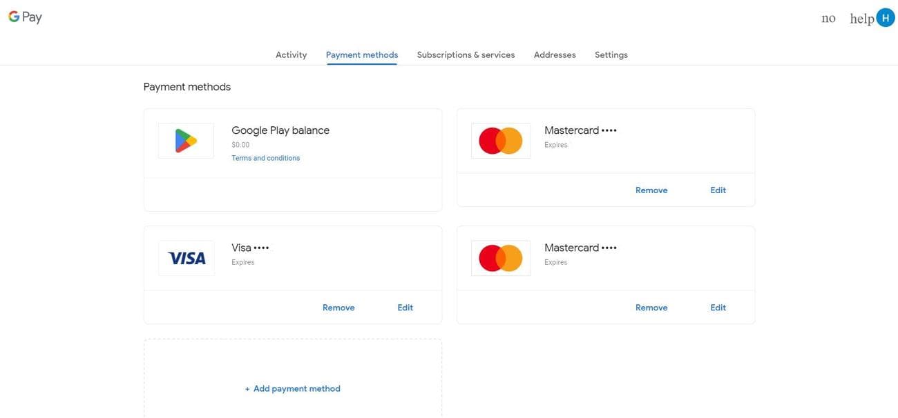 Τρόποι πληρωμής Google Pay