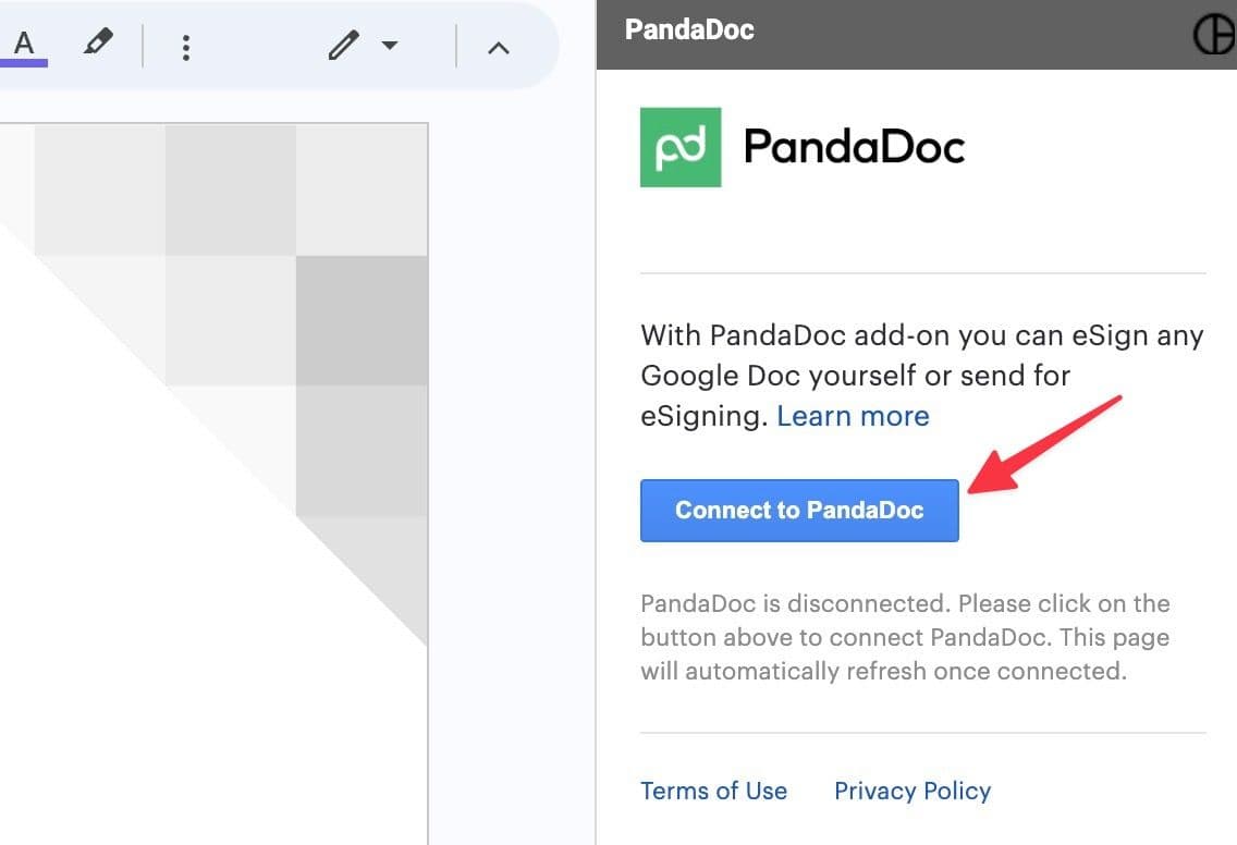 Συνδεθείτε στο PandaDoc