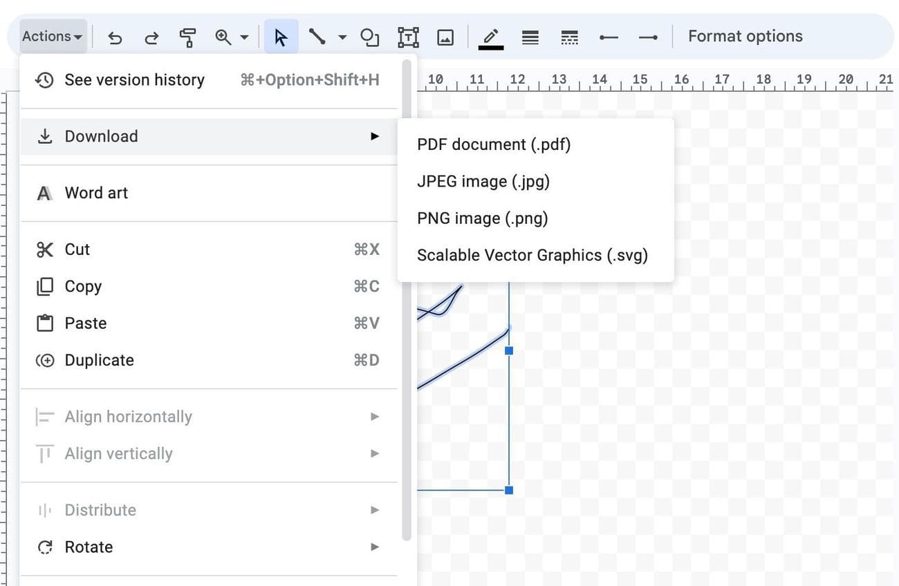 αποθήκευση υπογραφής στα Έγγραφα Google