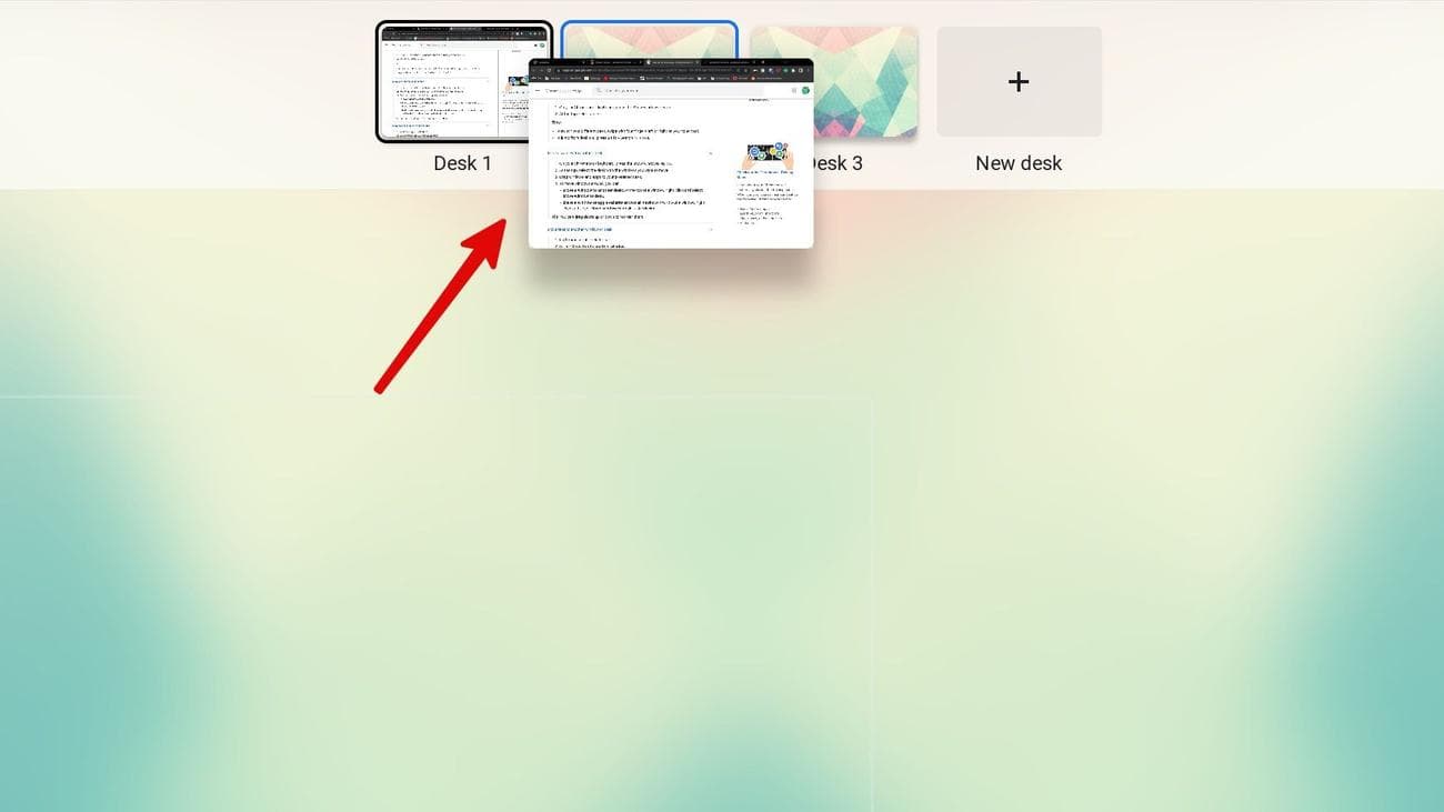 προσθέστε εφαρμογές σε εικονικά γραφεία στο chromeOS