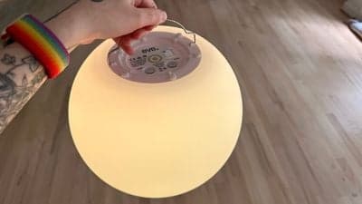 λαβή φωτοβολίδας παραμονής