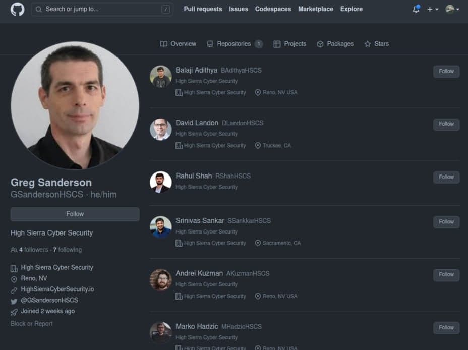 Ψεύτικοι λογαριασμοί στο GitHub