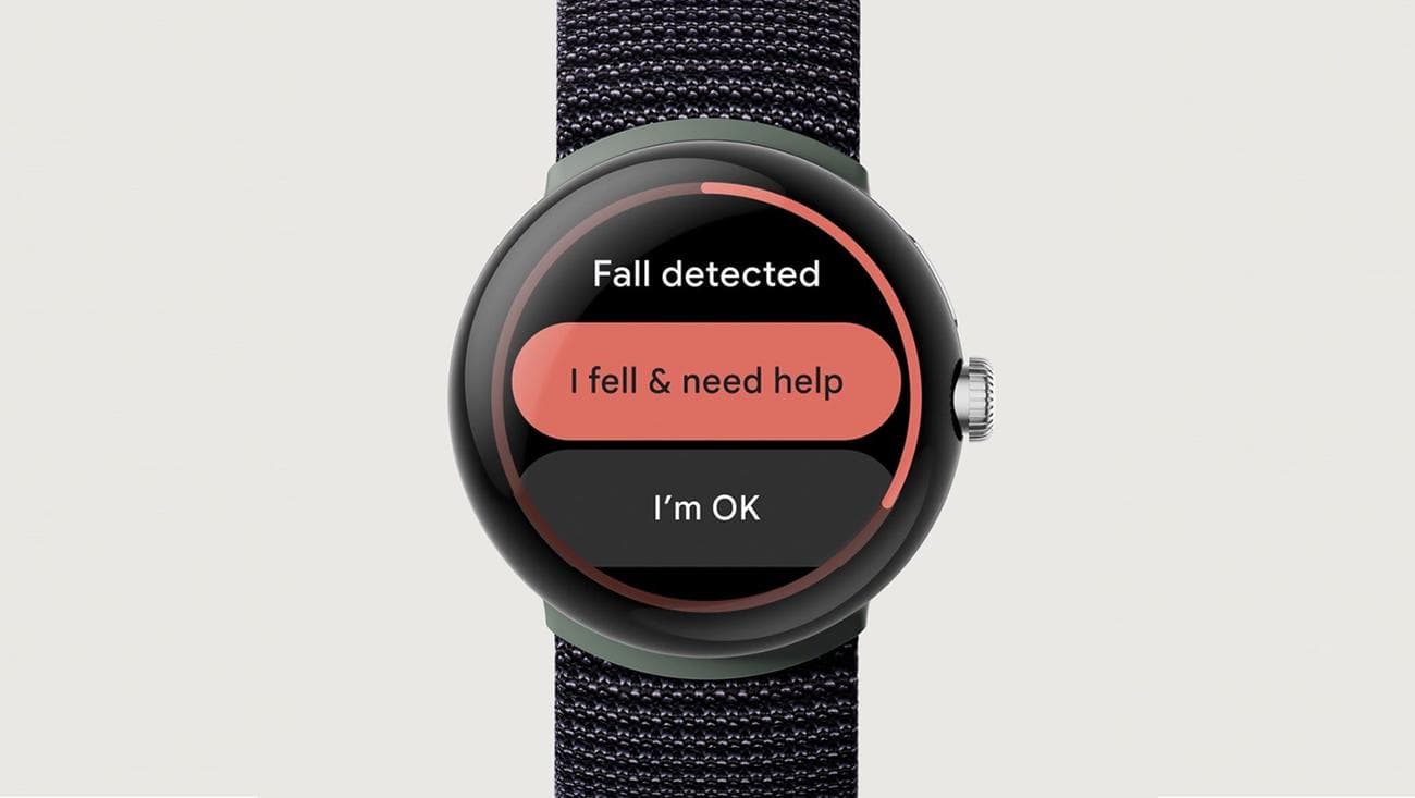 Fall Detection on a smartwatch screen