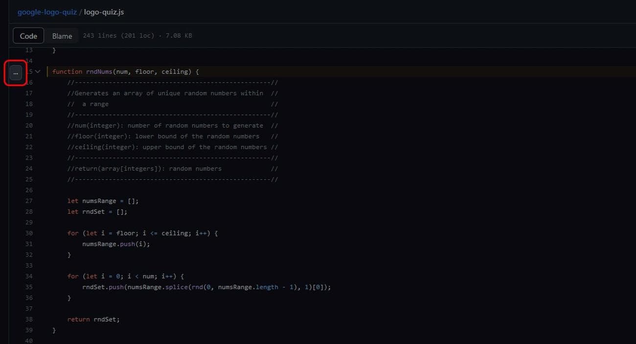 Προβολή αρχείου GitHub που επισημαίνει το εικονίδιο ...