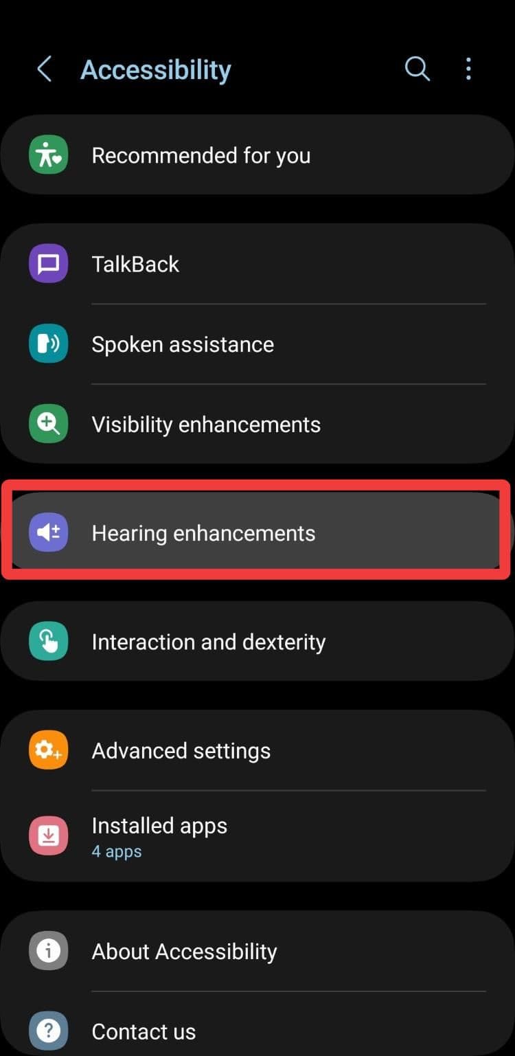 open hearing enhancements