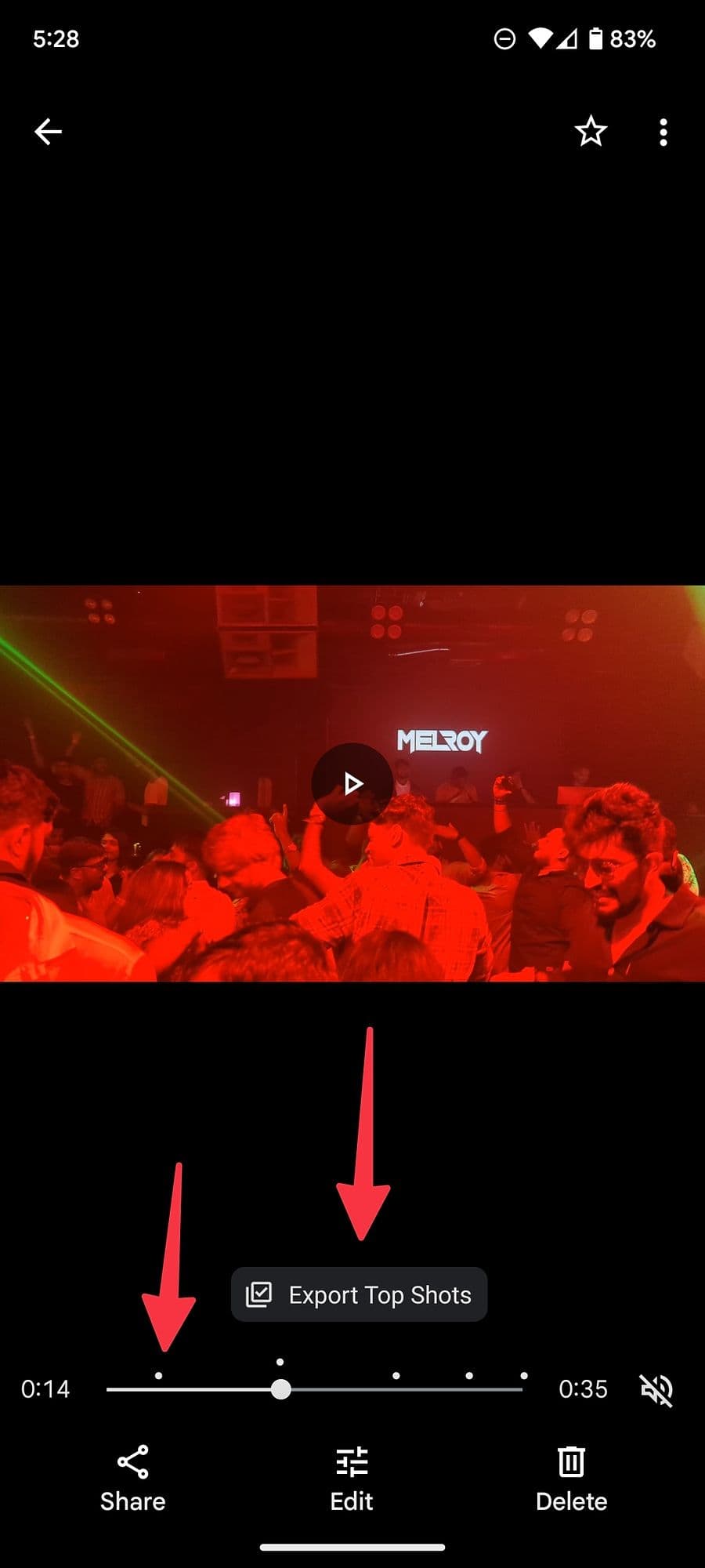 εξάγετε μια φωτογραφία από βίντεο στο Google Photos