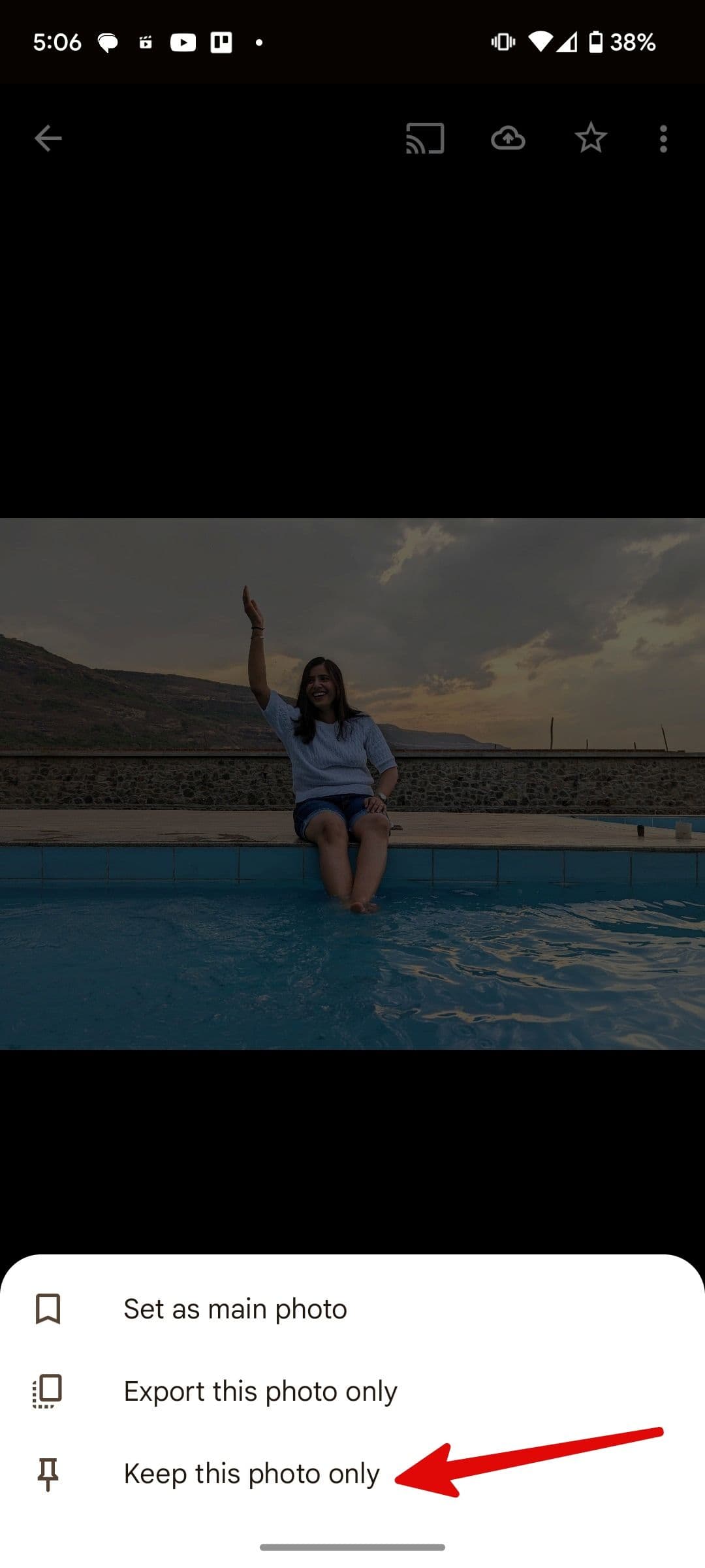 αποθηκεύστε μια νέα εικόνα στο Google Photos