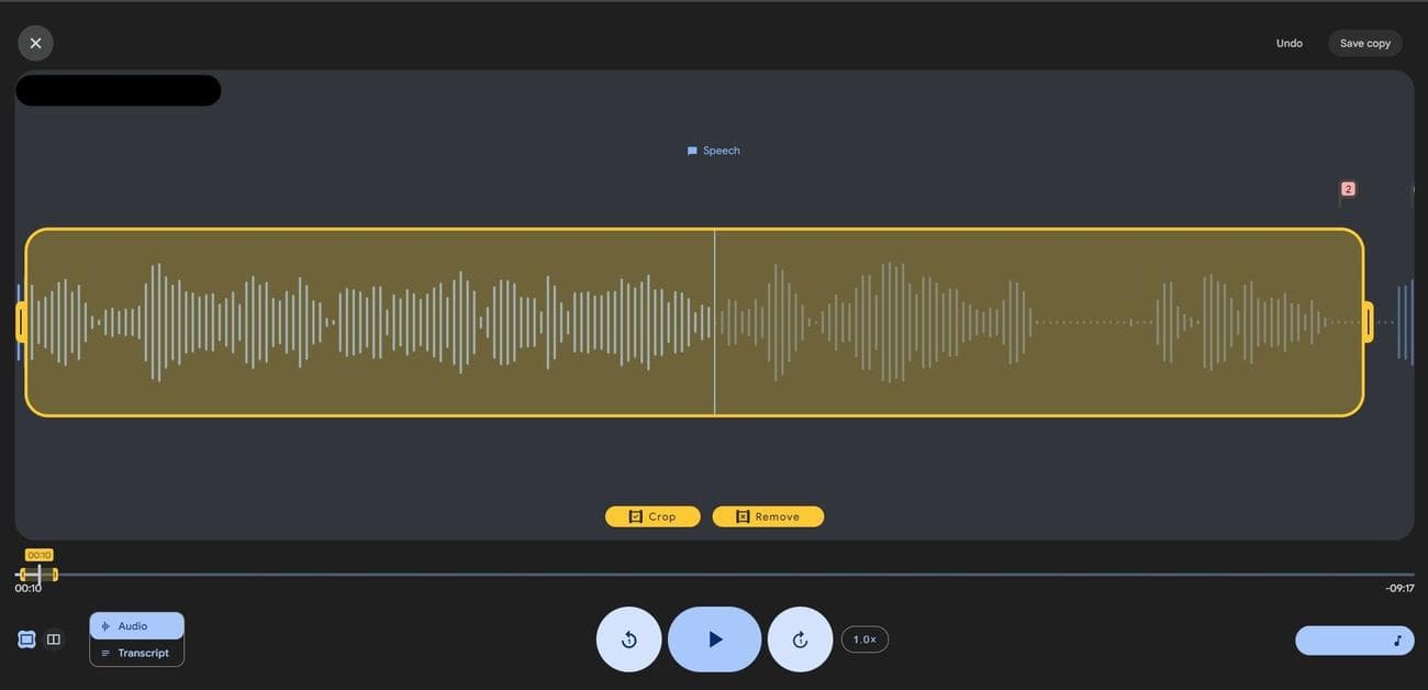 Περικοπή ή κατάργηση του Google Recorder