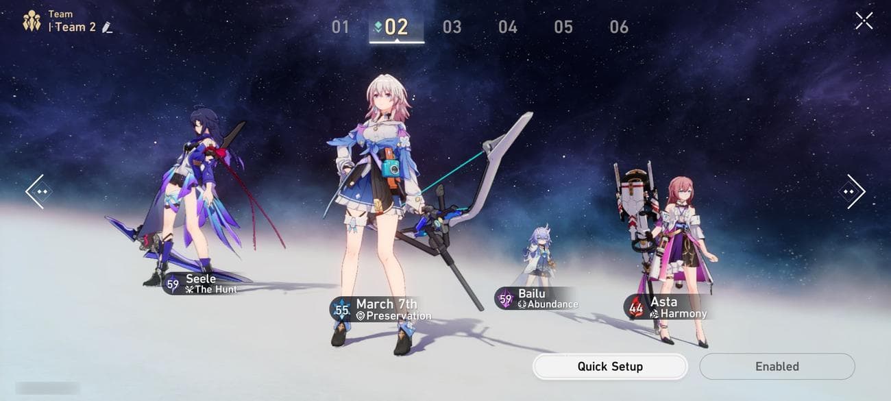 Παρουσιάζοντας μια ισορροπημένη σύνθεση ομάδας στο Honkai: Star Rail