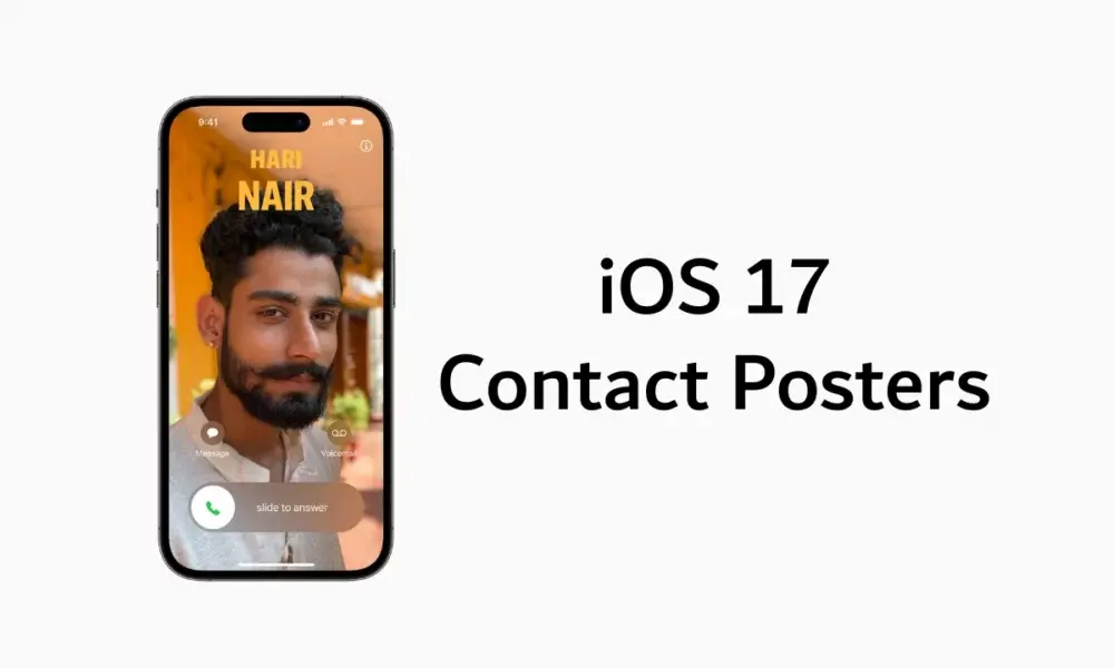 iOS 17 Contact Posters