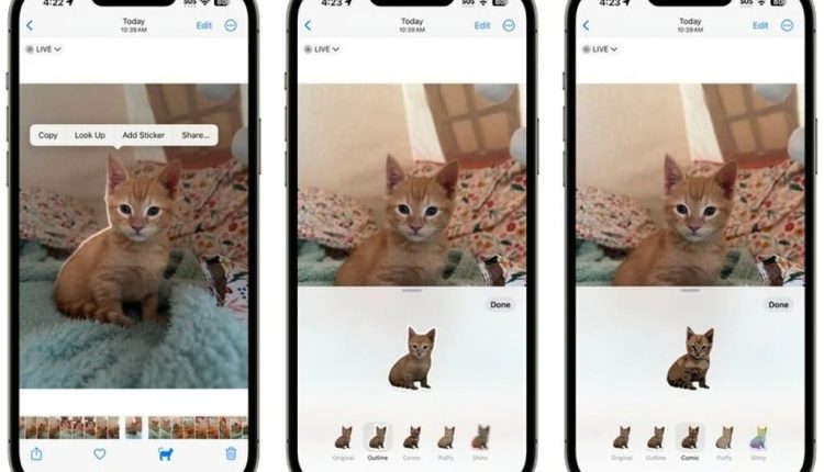 iOS 17, iOS 17: Θα μπορείτε να μετατρέψετε φωτογραφίες σε animated stickers