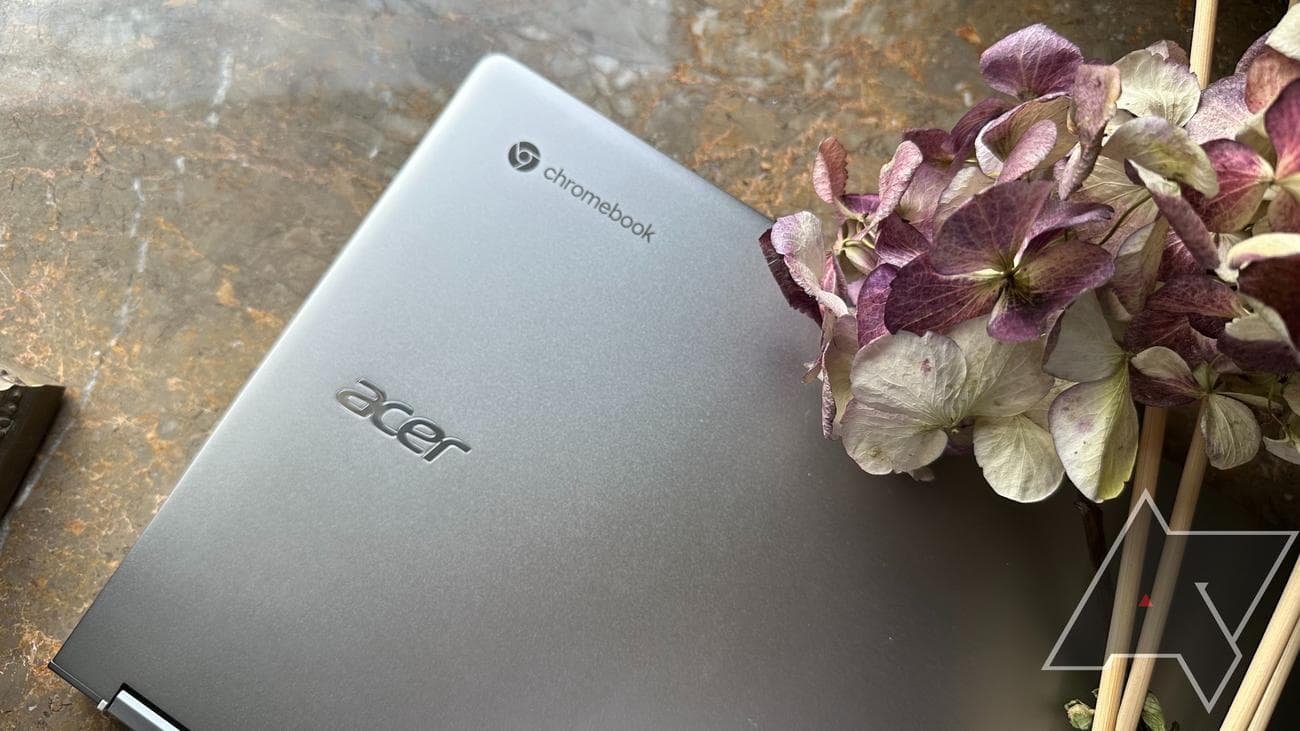 Top down image of the Acer Chromebook Spin 514