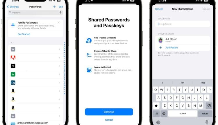 Το iOS 17 σας επιτρέπει να μοιράζεστε τους κωδικούς πρόσβασης iCloud Keychain με φίλους και την οικογένεια #WWDC23
