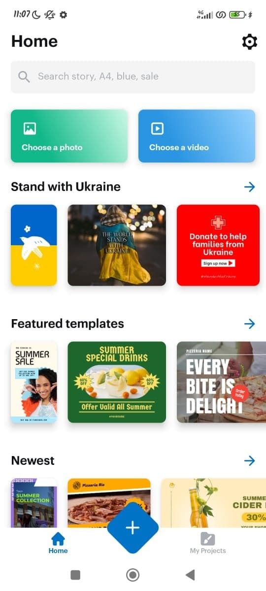 Αρχική σελίδα VistaCreate