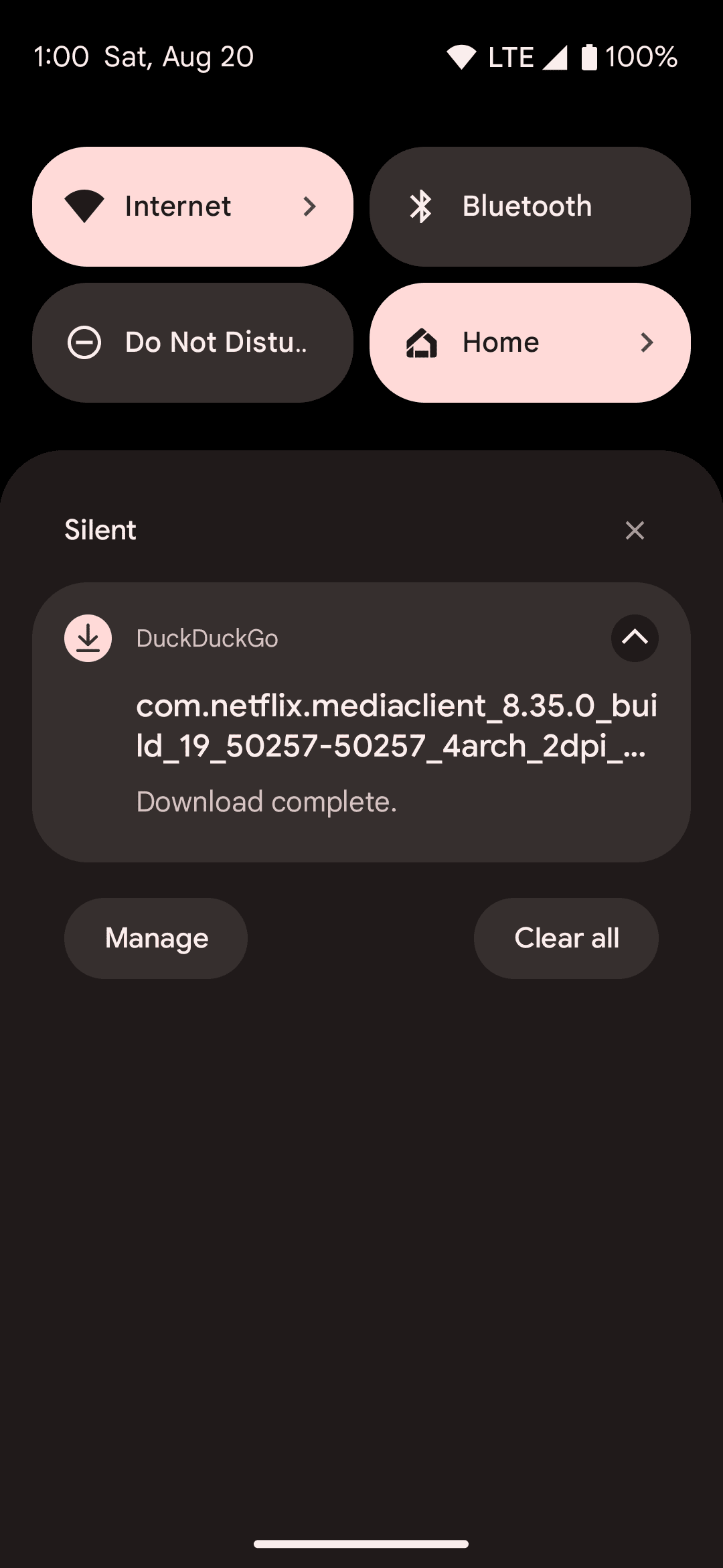 Ανοίξτε το πρόγραμμα εγκατάστασης καθρέφτη APK για την εφαρμογή