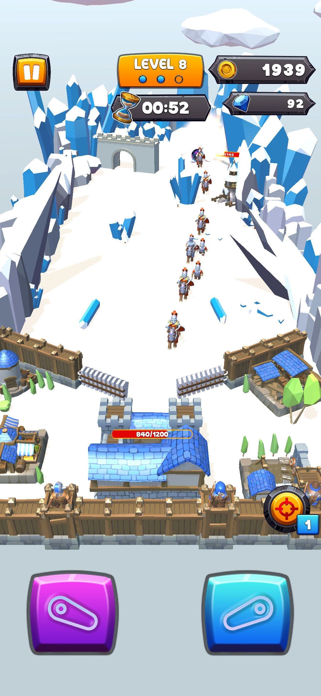 Παιχνίδι Pinball Kingdom: Tower Defense