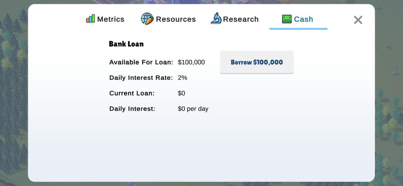 Pocket City 2 τραπεζικό δάνειο