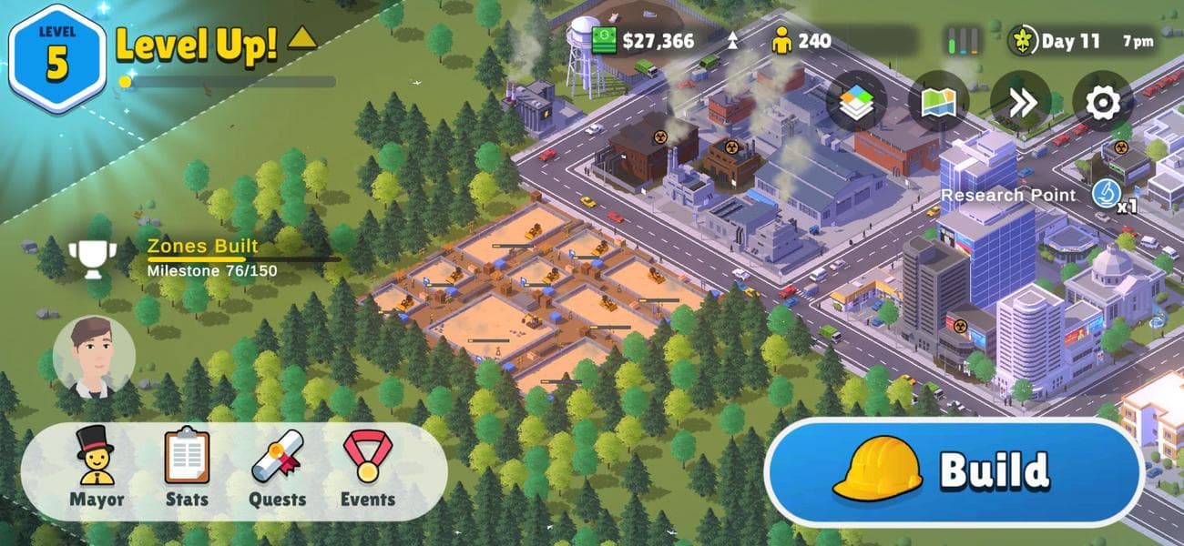 Pocket City 2 level up