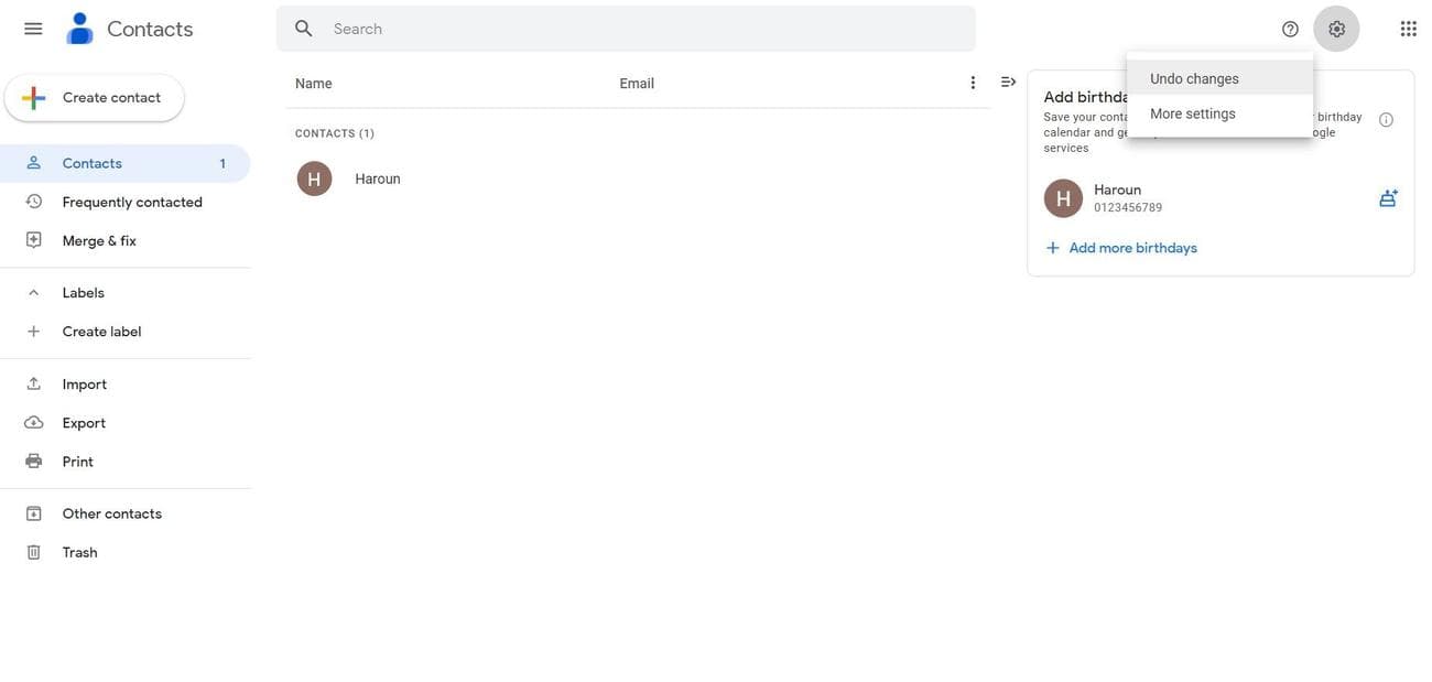 Επιλέξτε την επιλογή 