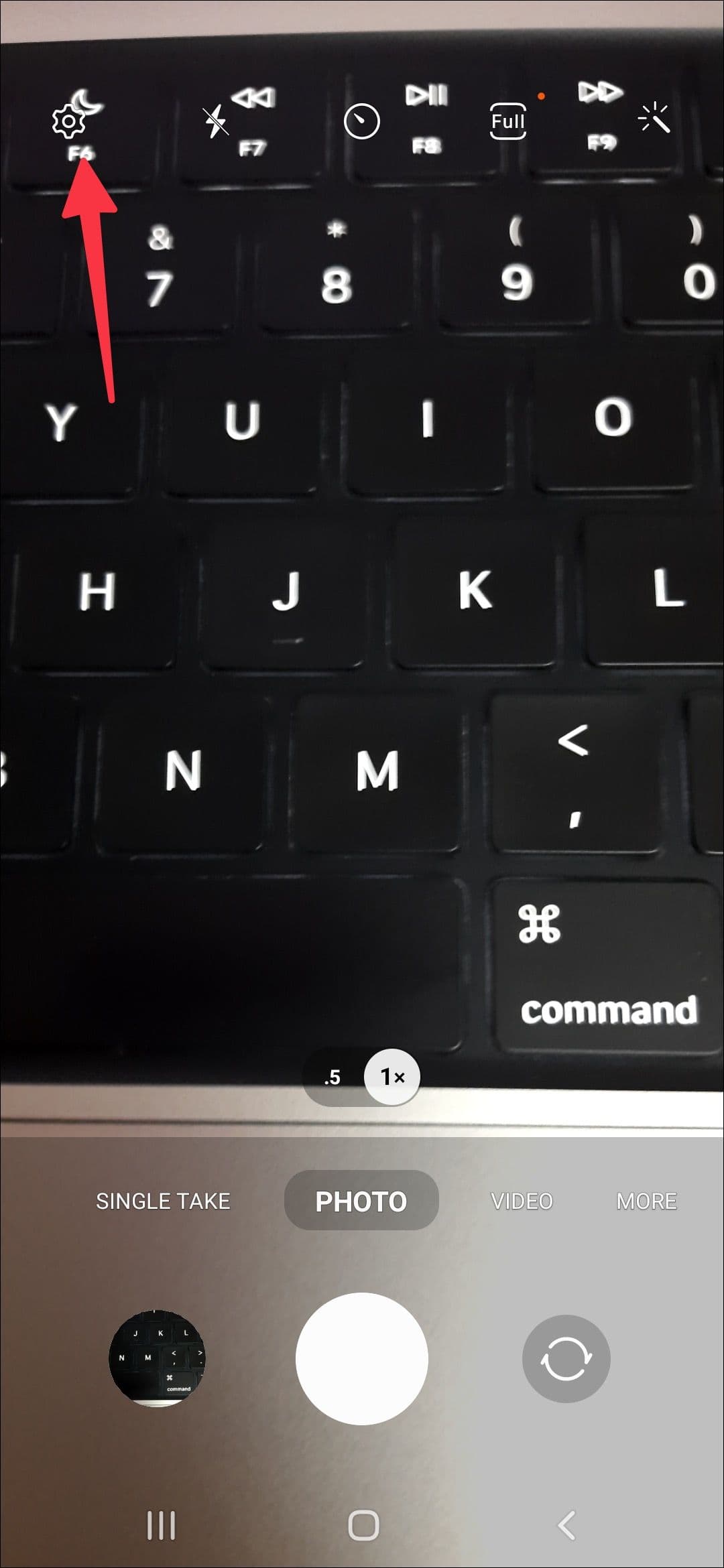 Ρυθμίσεις κάμερας Samsung