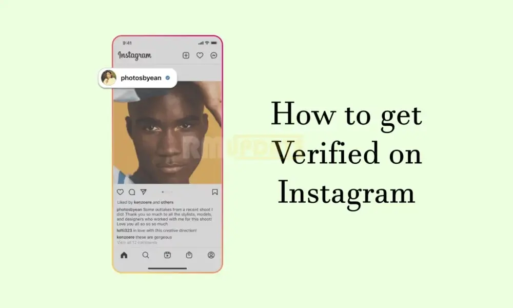 verified on Instagram