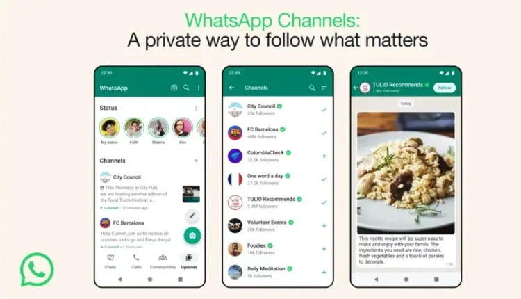 whatsapp channels