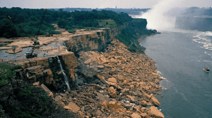 Όταν οι καταρράκτες του Νιαγάρα στέρεψαν για πρώτη φορά σε 12.000 χρόνια