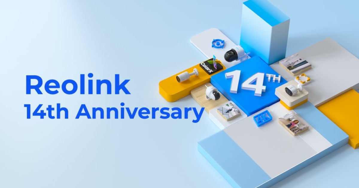 Γιορτάζει 14 χρόνια καινοτομίας στις κάμερες ασφαλείας με σπουδαία νέα προϊόντα, δώρα και εκπτώσεις