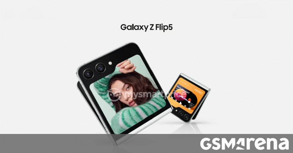 Το Samsung Galaxy Z Flip5 εμφανίζεται επίσης σε μια εικόνα προώθησης που διέρρευσε
