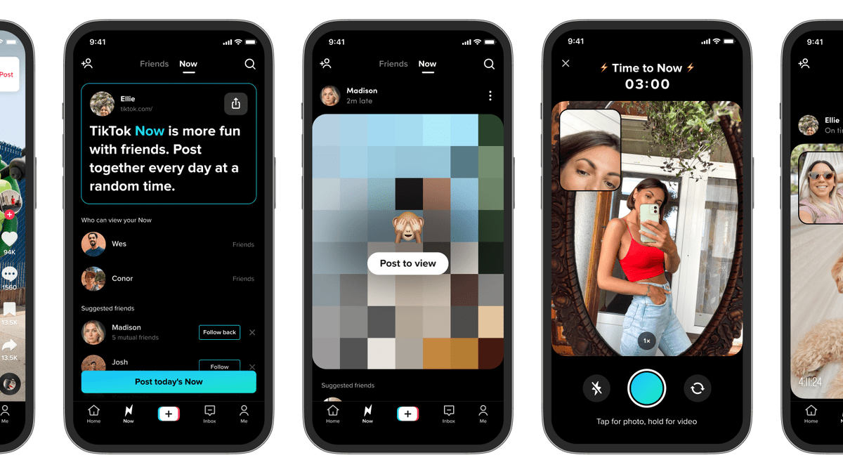 Το TikTok διακόπτει το BeReal-ish TikTok τώρα, προσθέτει γονικούς ελέγχους
