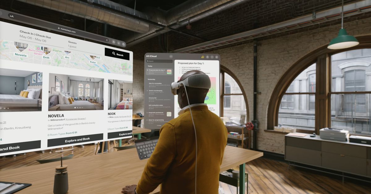 Το μεγαλύτερο πλεονέκτημα του Vision Pro δεν είναι το υλικό της Apple
