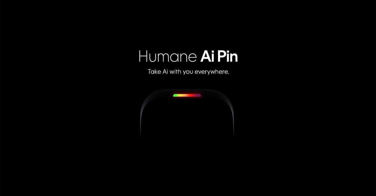Το πρώτο gadget AI της Humane είναι το «Humane Ai Pin», που έρχεται φέτος
