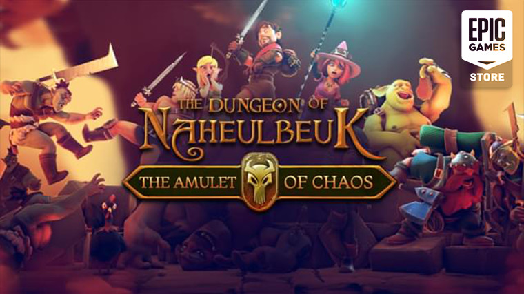 Τέχνη The Dungeon Of Naheulbeuk με λογότυπο Epic Games Store