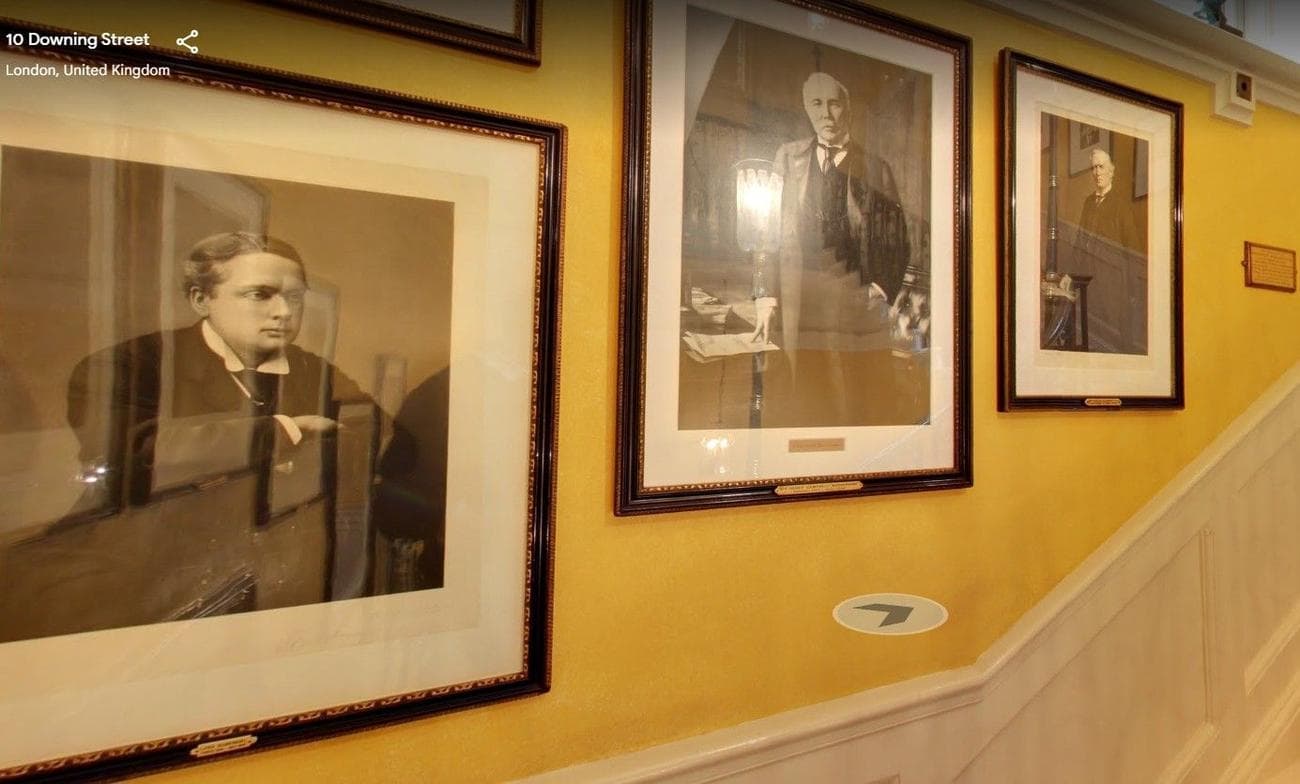 Περιήγηση της Ντάουνινγκ Στριτ 10, Λονδίνο, Ηνωμένο Βασίλειο