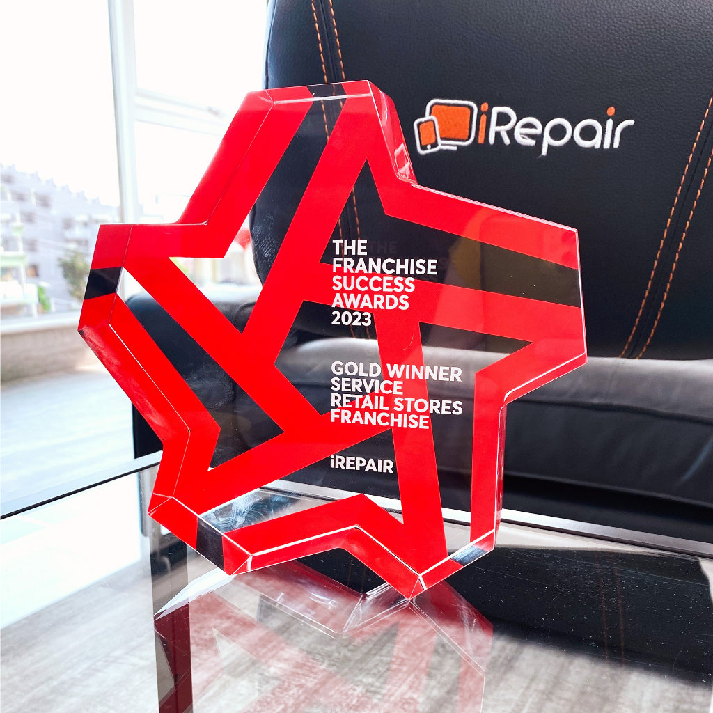 Η iRepair απέσπασε το βραβείο Gold Winner Services Retail Stores Franchise στα “The Franchise Success Awards 2023” - Digitaltvinfo.gr