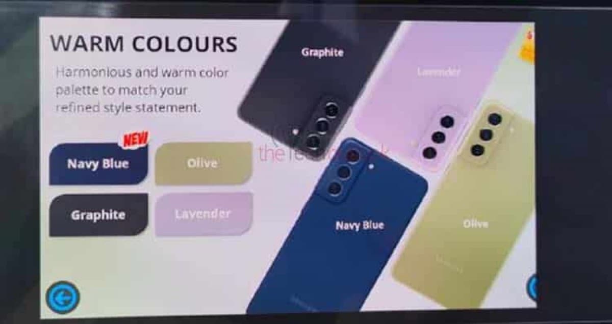 Διαρροή εκπαιδευτικού υλικού Samsung Galaxy S21 FE 2023, δίνοντας μια οικεία εικόνα