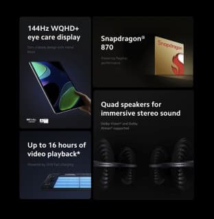 Βασικές προδιαγραφές Xiaomi Pad 6