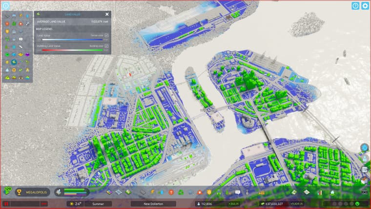 Στιγμιότυπο οθόνης Cities Skylines 2