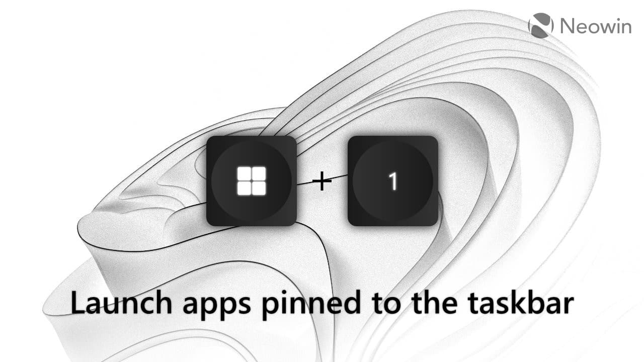Μια εικόνα με μια συντόμευση πλήκτρου των Windows