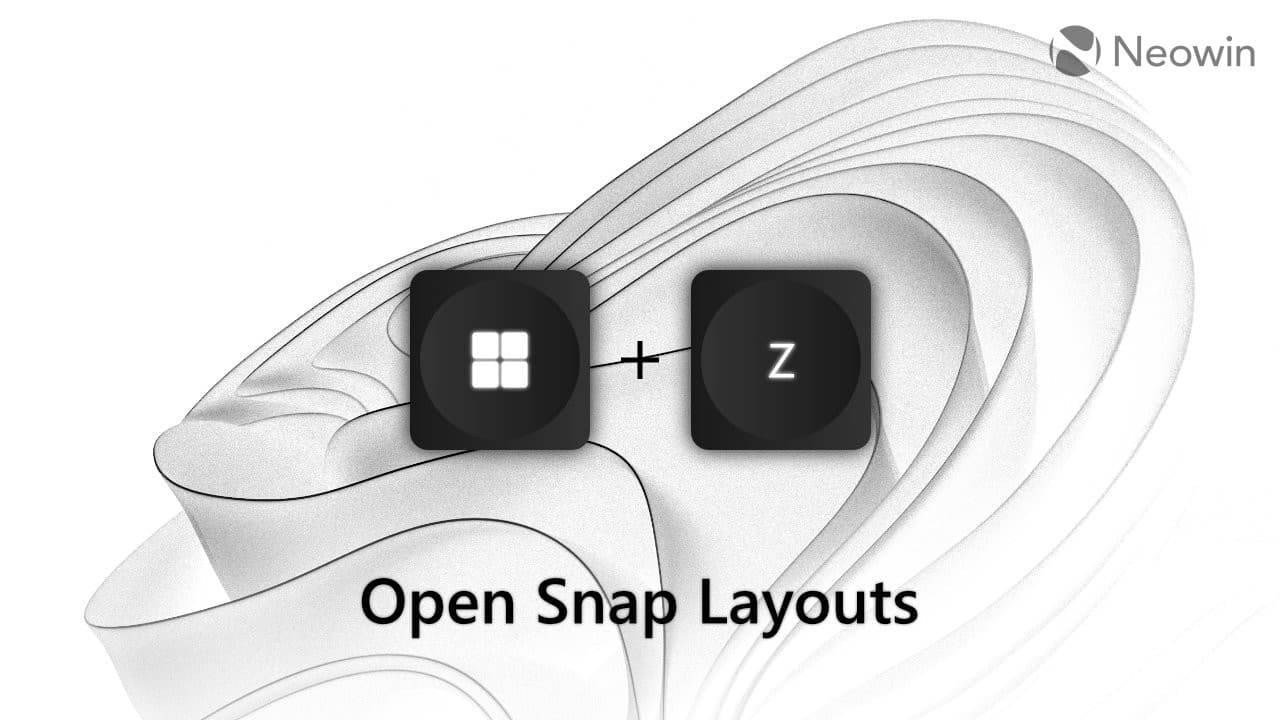 Μια εικόνα με μια συντόμευση πλήκτρου των Windows